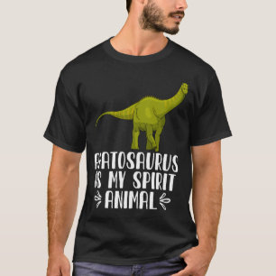 Camiseta O Apatossauro é o meu espírito