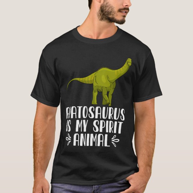 Camiseta O Apatossauro é o meu espírito (Frente)