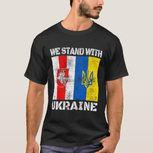 Camiseta O apoio da Bielorrússia à posição da Ucrânia