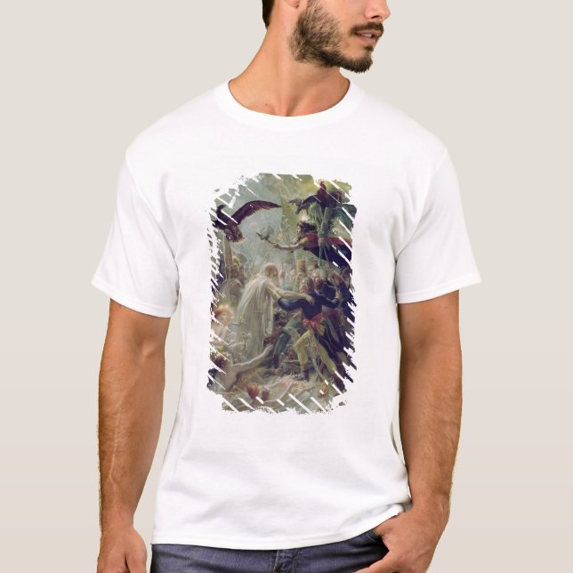 Camiseta O Apotheosis dos heróis franceses (Frente)