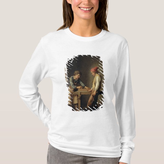 Camiseta O aprendiz novo, antes de 1903 (Frente)