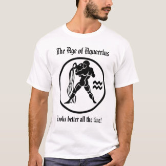 Camiseta o aquarius, a idade de Aqueerius, olha o melhor