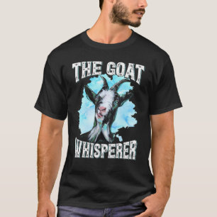 Camiseta O Aquecedor De Capucheira Engraçado De Cabra