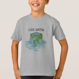 Camiseta O aquecimento global é tão Uncool