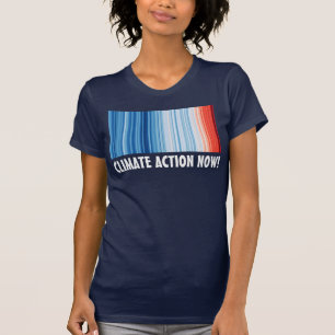 Camiseta O Aquecimento Global Lança Ação Climática AGORA!