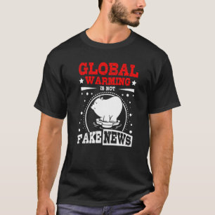 Camiseta O aquecimento global não é mentira
