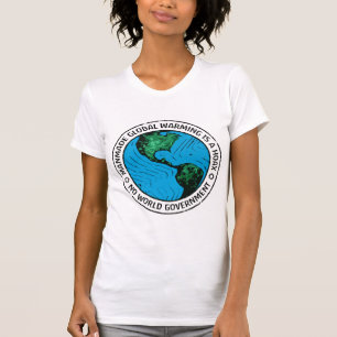 Camiseta O Aquecimento Global Produzido Pela Manobra É Um F