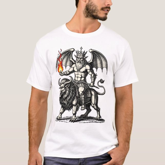 Camiseta O Arauto do Caos Asmodeus (Frente)