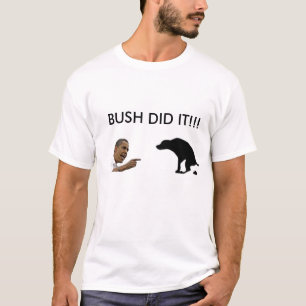 Camiseta o arbusto fê-lo