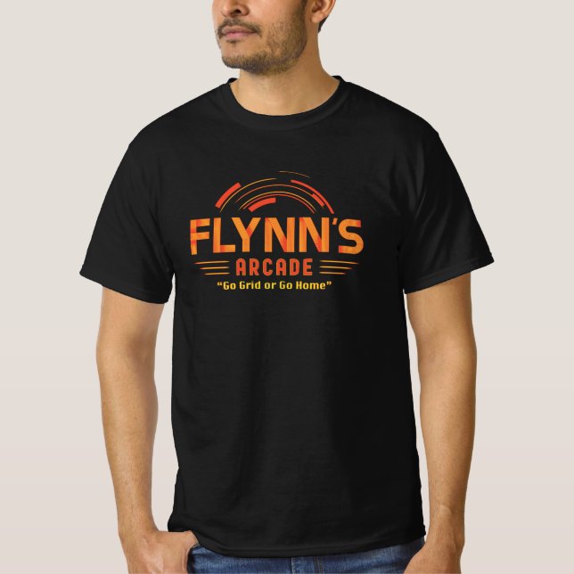 Camiseta O Arcade de Flynn (Frente)