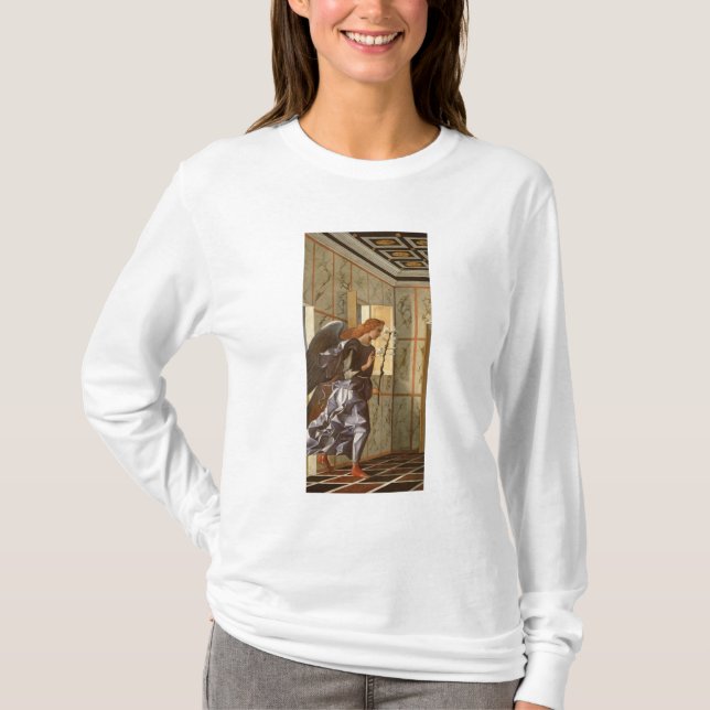Camiseta O arcanjo Gabriel, do aviso dipty (Frente)