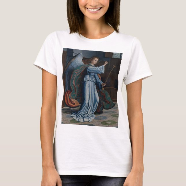 Camiseta O Arcanjo Gabriel por Gerard David (Frente)