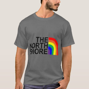 Camiseta O arco-íris da costa norte