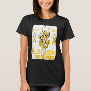 Camiseta O Arco-Íris Em Junho Vestimos A Consciência Do Alb