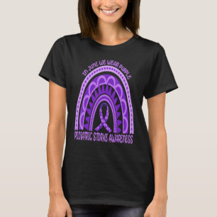 Camiseta O Arco-Íris Em Junho Vestimos Tempestade Pediátric