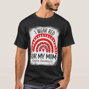 Camiseta O Arco-Íris Veste Vermelho Para Minha Mãe Causar C