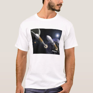 Camiseta O Ares mim veículo de lançamento do grupo