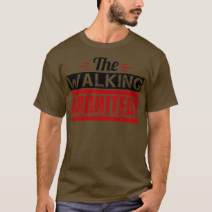 Camiseta O Arquiteto Andando Engraçado Arquiteto