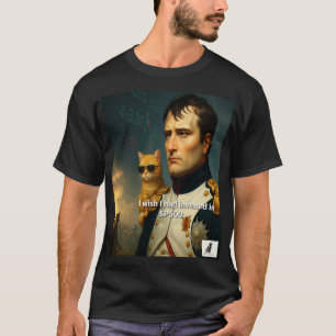 Camiseta O arrependimento de Napoleão: Eu queria ter invest
