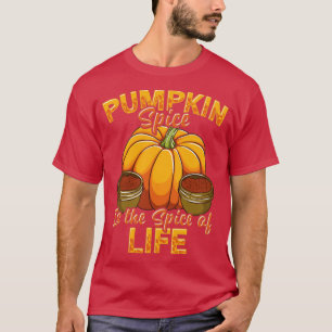 Camiseta O Arroz Da Pumpkin É O Arroz Da Vida No Outono