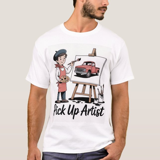 Camiseta O Artista de Sedução - Masterclass (Frente)