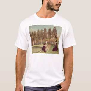 Camiseta O artista que pinta sua esposa, 1900-05