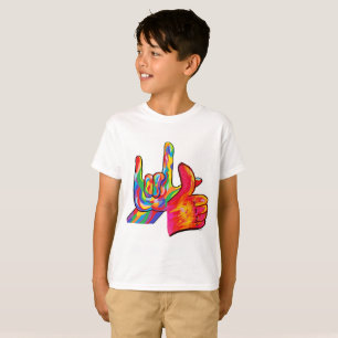 Camiseta O ASL eu te amo e são toda bons