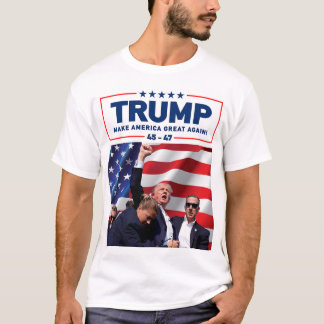 Camiseta O assassinato de Donald Trump faz o excelente amer