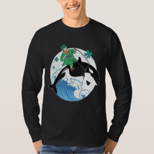 Camiseta O Assassino de Baleia Oceano Orca Lover Engraçado