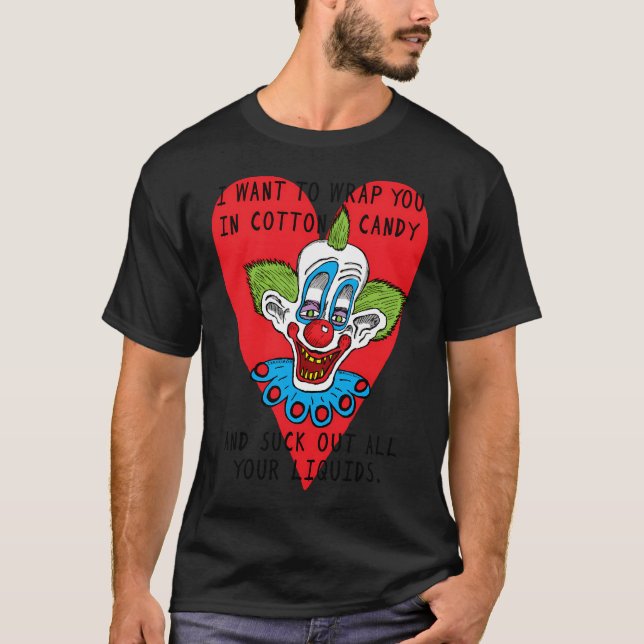 Camiseta O Assassino Klown Love (Frente)
