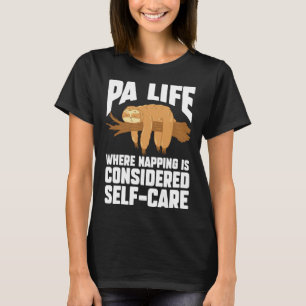 Camiseta O Assistente de Físico para Salvamento da Vida do