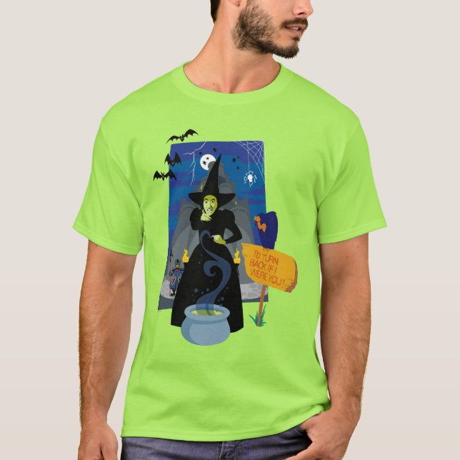 Camiseta O Assistente De Oz™ | Bruxa Má (Frente)