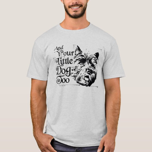 Camiseta O Assistente De Oz™ | E Seu Cachorro Também (Frente)