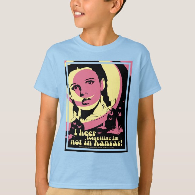 Camiseta O Assistente De Oz™ | Não estou no Kansas (Frente)