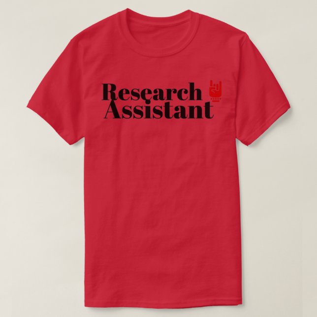 Camiseta O Assistente de pesquisa Classic TShirt (Frente do Design)