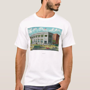 Camiseta O Assn. continental do Bldg e do empréstimo