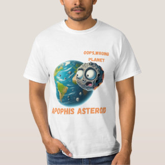 Camiseta O asteroide Apophis está chegando