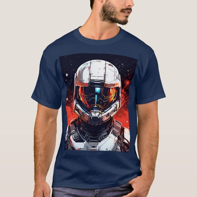 Camiseta O astronauta (Frente)