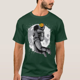 Camiseta O Astronauta Espacial Hoopers Esportes Basquete