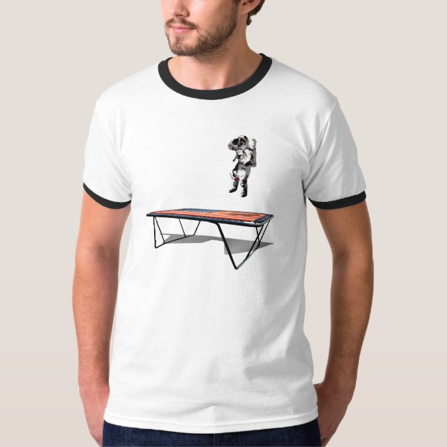 Camiseta O astronauta tira (Frente)