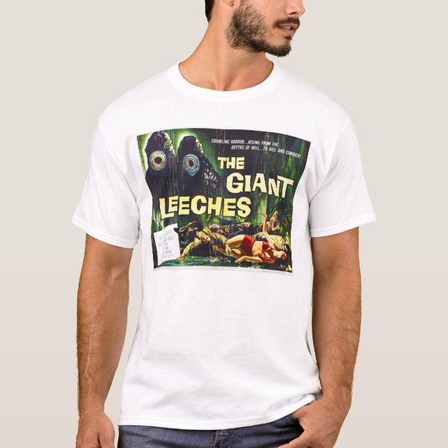 Camiseta O ataque do gigante Leeches o t-shirt (Frente)
