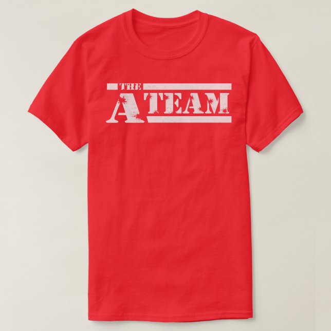 Camiseta O ATeam Vintage (Frente do Design)