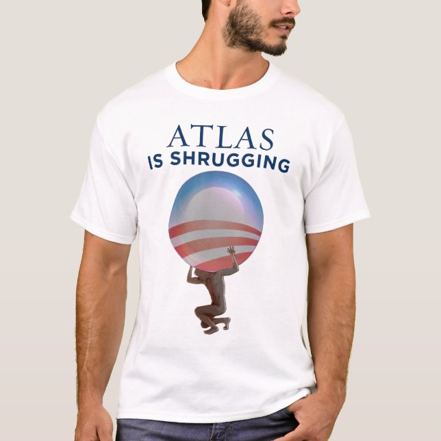 Camiseta O atlas Shrugging o t-shirt (Frente)