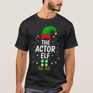 Camiseta O Ator Elf Family Matching Group Idea Christma