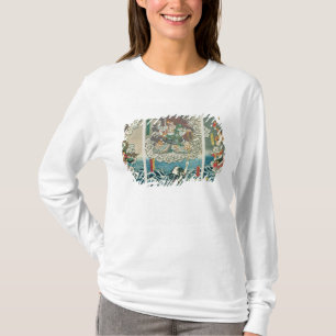 Camiseta O ator Ichikawa Ebizo V como a deidade Fudo Myoo