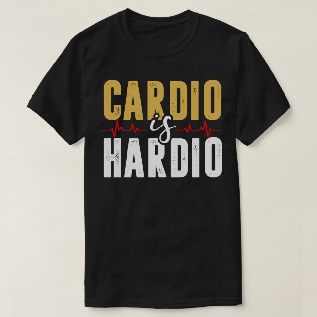 Camiseta O áudio é o Hardio (Frente do Design)