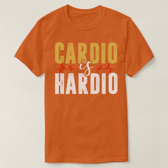 Camiseta O áudio é o Hardio (Frente do Design)