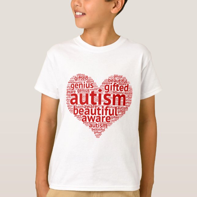 Camiseta O autismo é bonito (Frente)