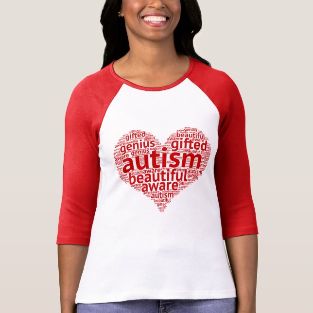 Camiseta O autismo é bonito (Frente)