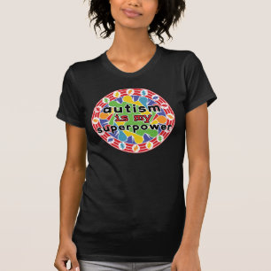 Camiseta O autismo é meu poder super